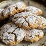 Apple Cider Crinkle Cookies