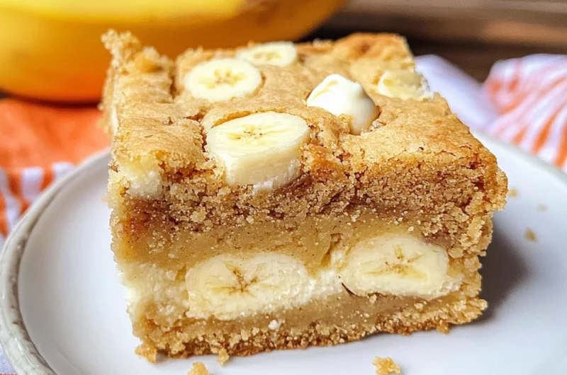 Banana Blondies