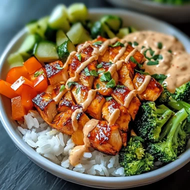 Bang Bang Chicken Bowl