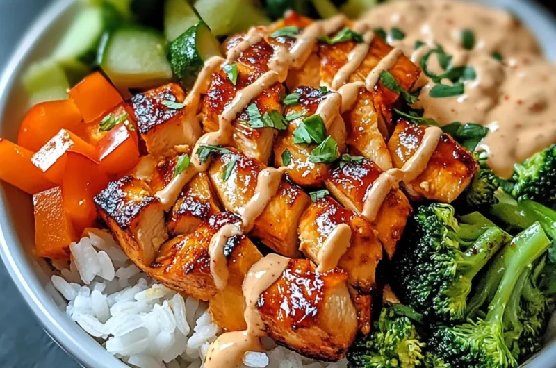 Bang Bang Chicken Bowl