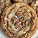 Brown Butter Coffee Toffee Cookies