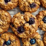 Chewy Blueberry Oatmeal Cookies