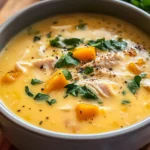 Creamy Chicken Butternut Squash Soup Recipe