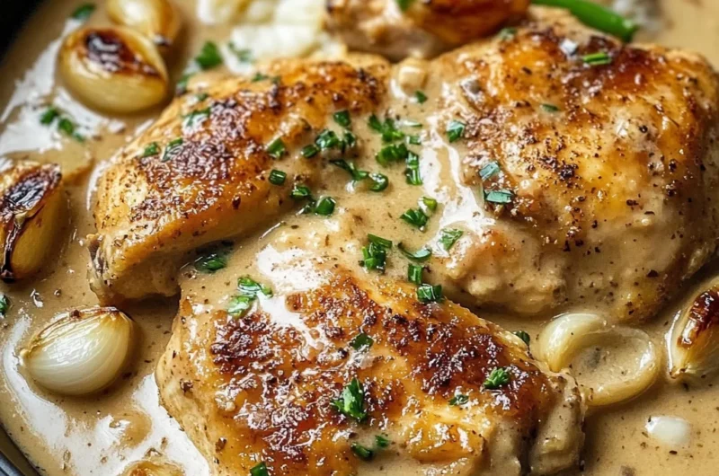 Creamy Garlic Chicken