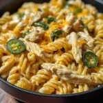Creamy Jalapeño Popper Chicken Pasta