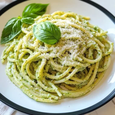 Creamy Pesto Pasta Recipe