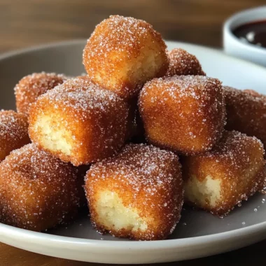 Crispy Angel Cake Churro Bites