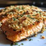 Crispy Parmesan Crusted Baked Salmon: 1 amazing dish