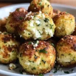Crispy Zucchini-Feta Balls