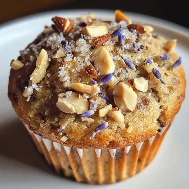 Earl Grey og lavendel muffins