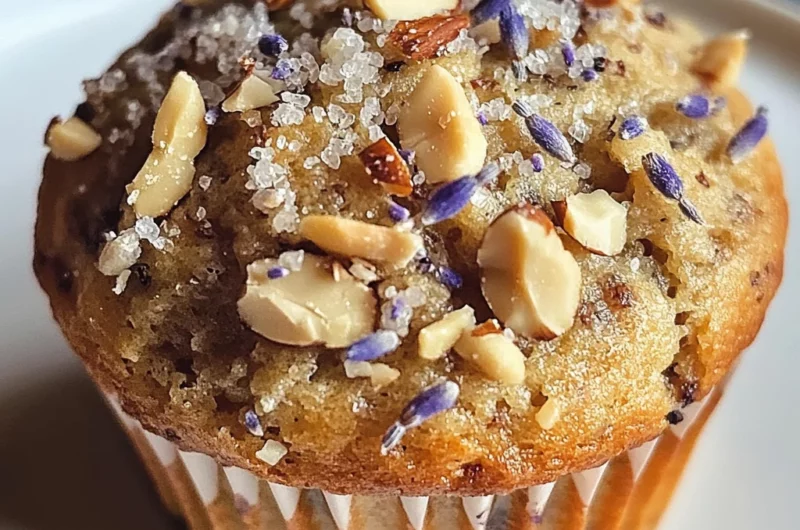 Earl Grey og lavendel muffins