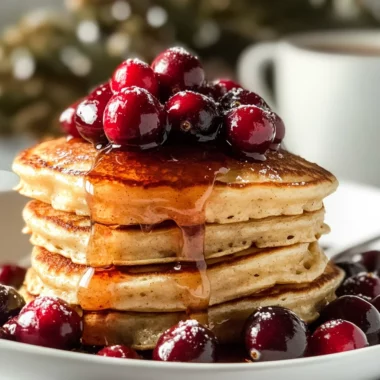 Eggnog Pancakes Recipe