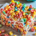 Fruity Pebbles Rice Krispie Treats