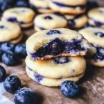Lemon Blueberry Cheesecake Cookies