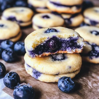 Lemon Blueberry Cheesecake Cookies
