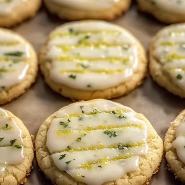 Mojito Sugar Cookies