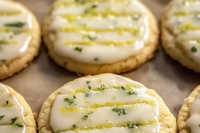 Mojito Sugar Cookies