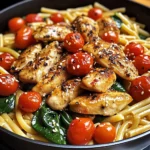 One-Pan Sweet and Smoky Garlic Chicken Pasta