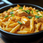 One-Pot Buffalo Ranch Chicken Penne