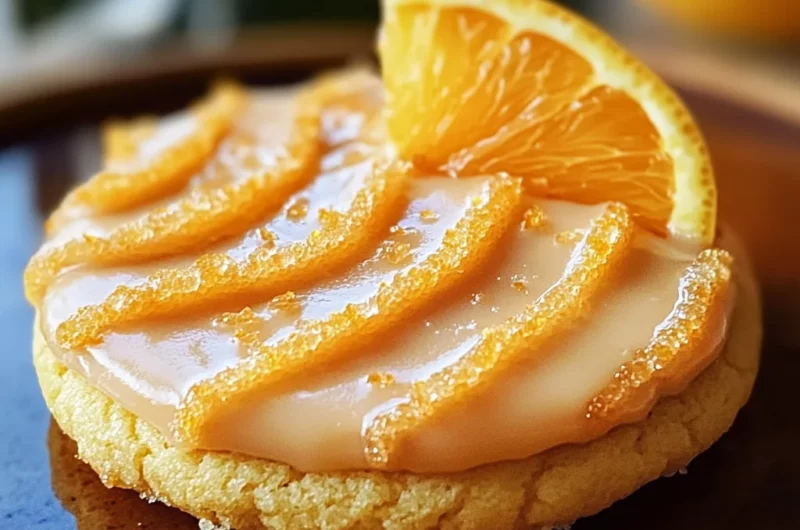 Orange Sugar Cookies Quick and Easy Recipe