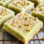 Pistachio Pudding Sugar Cookie Bars