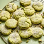 Pistachio Wedding Cookies