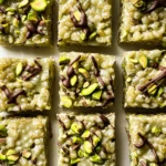 Pistachio and White Choc Rice Krispies Treats Recipe