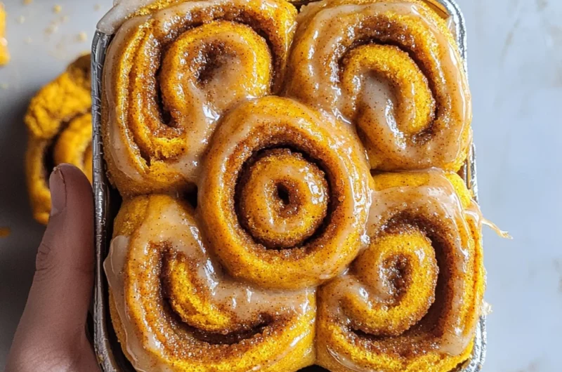 Pumpkin Cinnamon Rolls