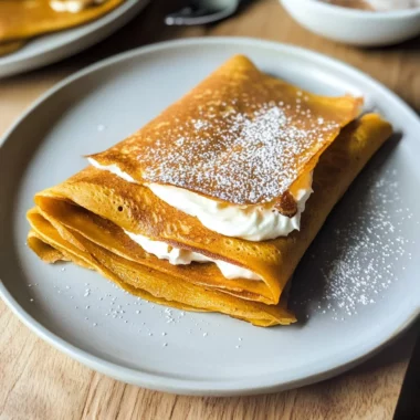 Pumpkin Crepes