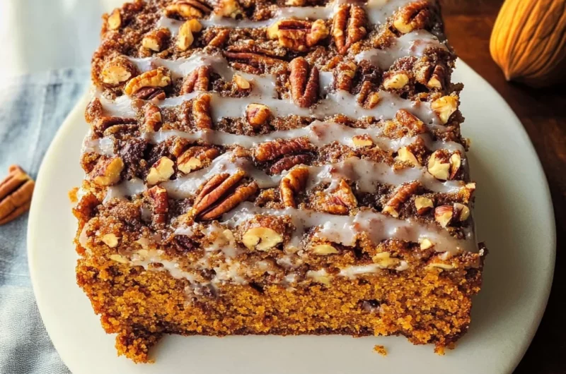 Pumpkin Pecan Coffee Cake