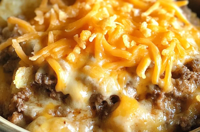 Taco Crock Pot Hashbrown Casserole