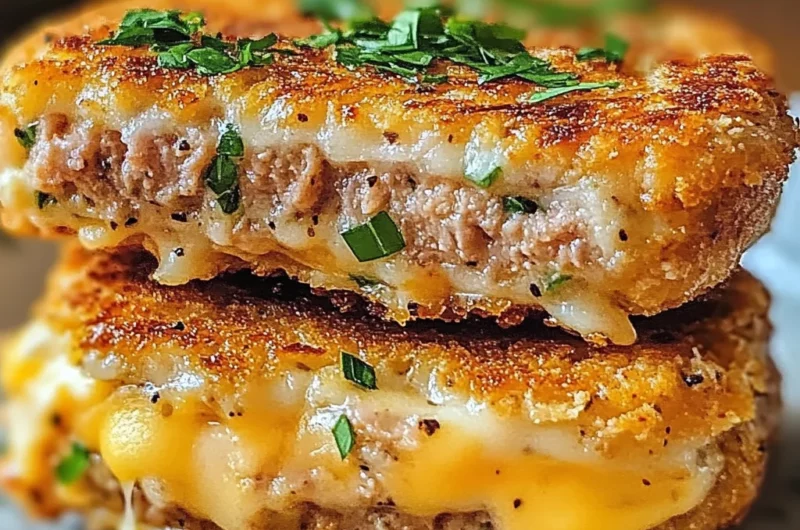 Tuna Melt Patties Recipe