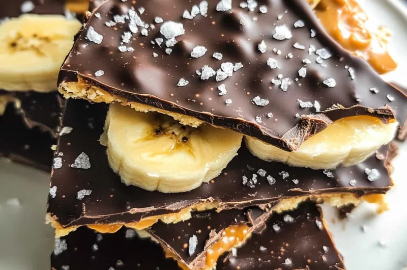 Viral Chocolate Banana Bark