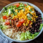30-Minute Taco Rice Bowl Your Family Will Devour