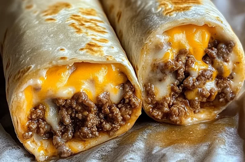 Beef Cheese Burritos