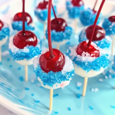 Boozy Cherry Bombs