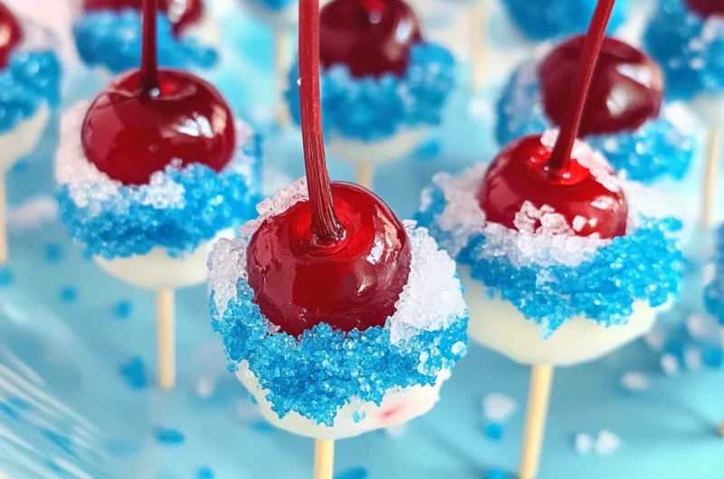 Boozy Cherry Bombs