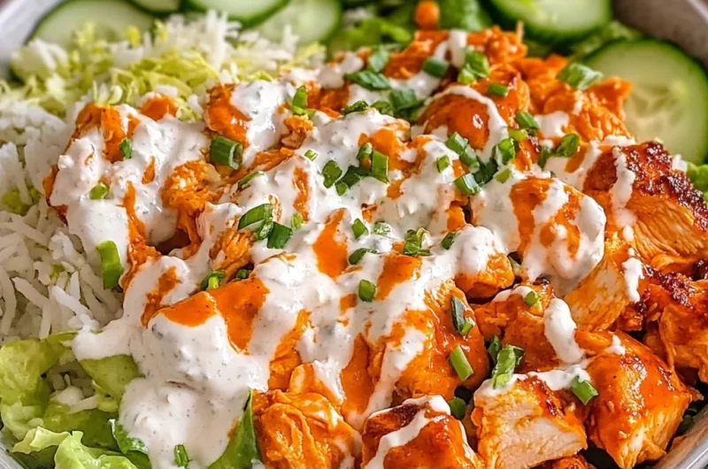 Buffalo Chicken Protein Bowl