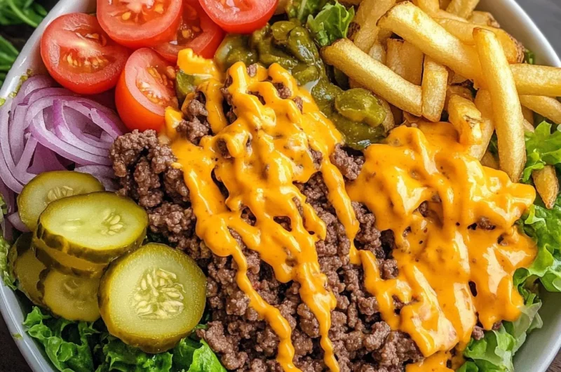 Burger Bowl Recipe