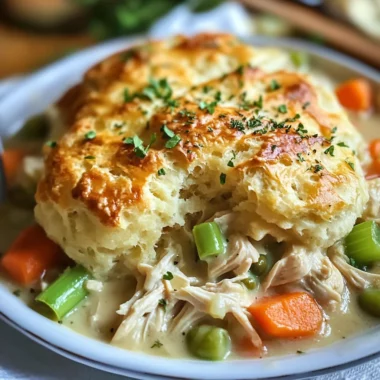Cheddar Bay Biscuit Chicken Pot Pie Recipe