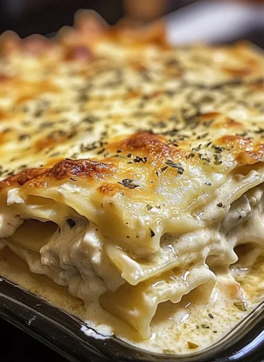 Chicken Alfredo Lasagna
