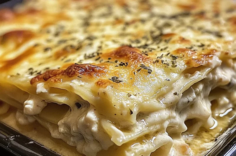 Chicken Alfredo Lasagna