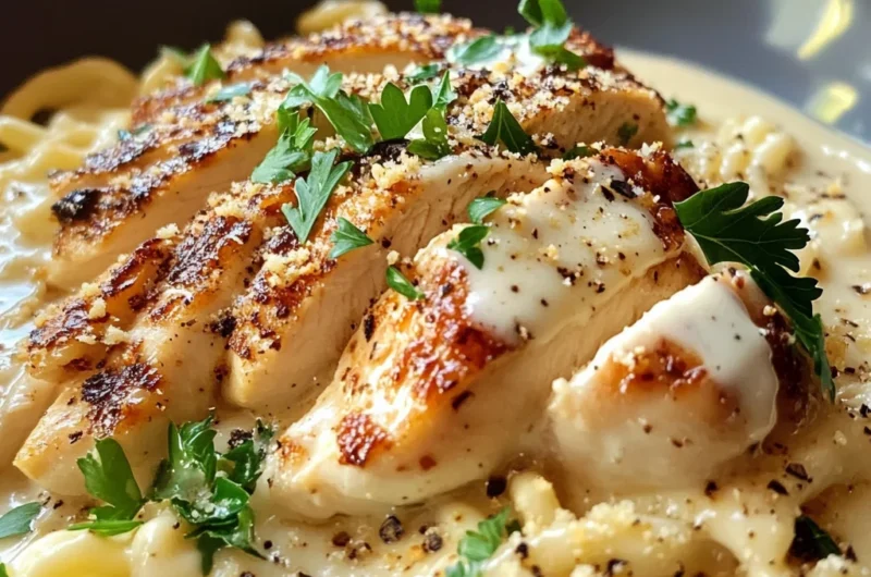 Chicken Alfredo Pasti