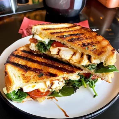 Chicken Caprese Panini Recipe