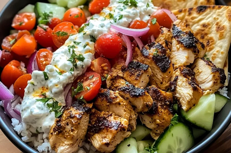 Chicken Gyro Bowls