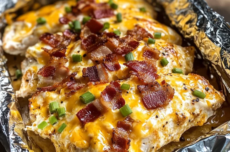 Crack Chicken Foil Packets