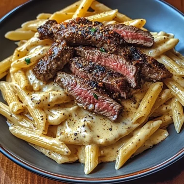 Creamy Cajun Steak Penne Pasta for a Cozy Dinner Night