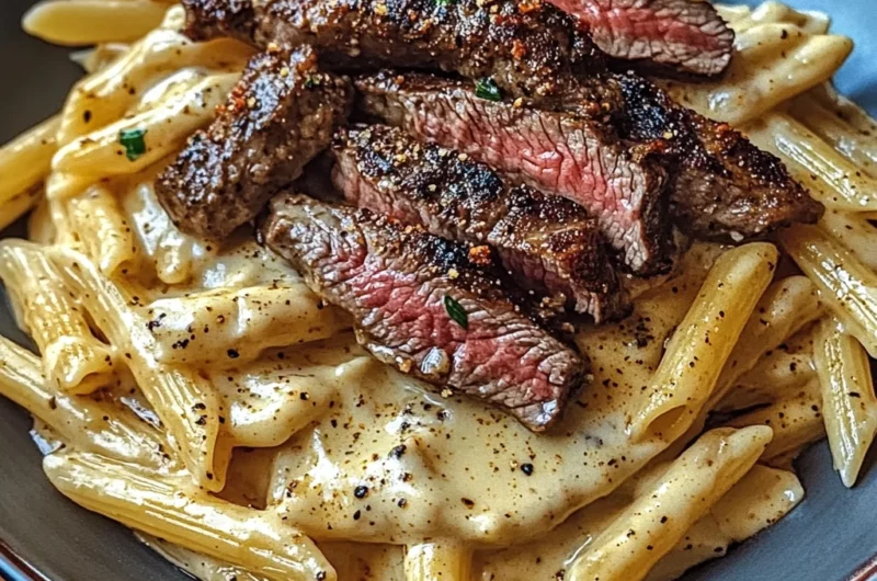 Creamy Cajun Steak Penne Pasta for a Cozy Dinner Night