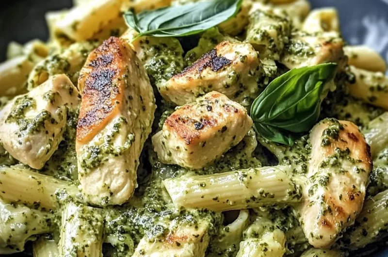 Creamy Pesto Chicken Pasta