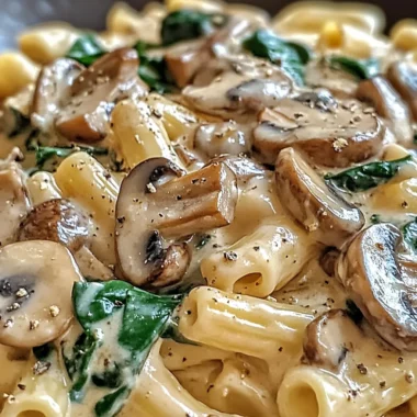 Creamy Tuscan Mushroom Pasta Skillet: Easy Comfort Food Bliss